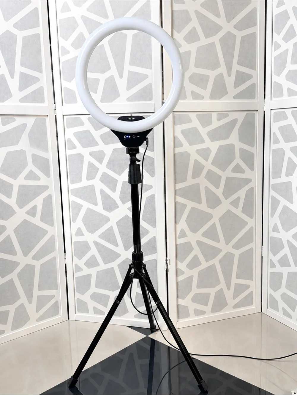 Aureday 14” LED Ring Light with 62” Tripod Stand